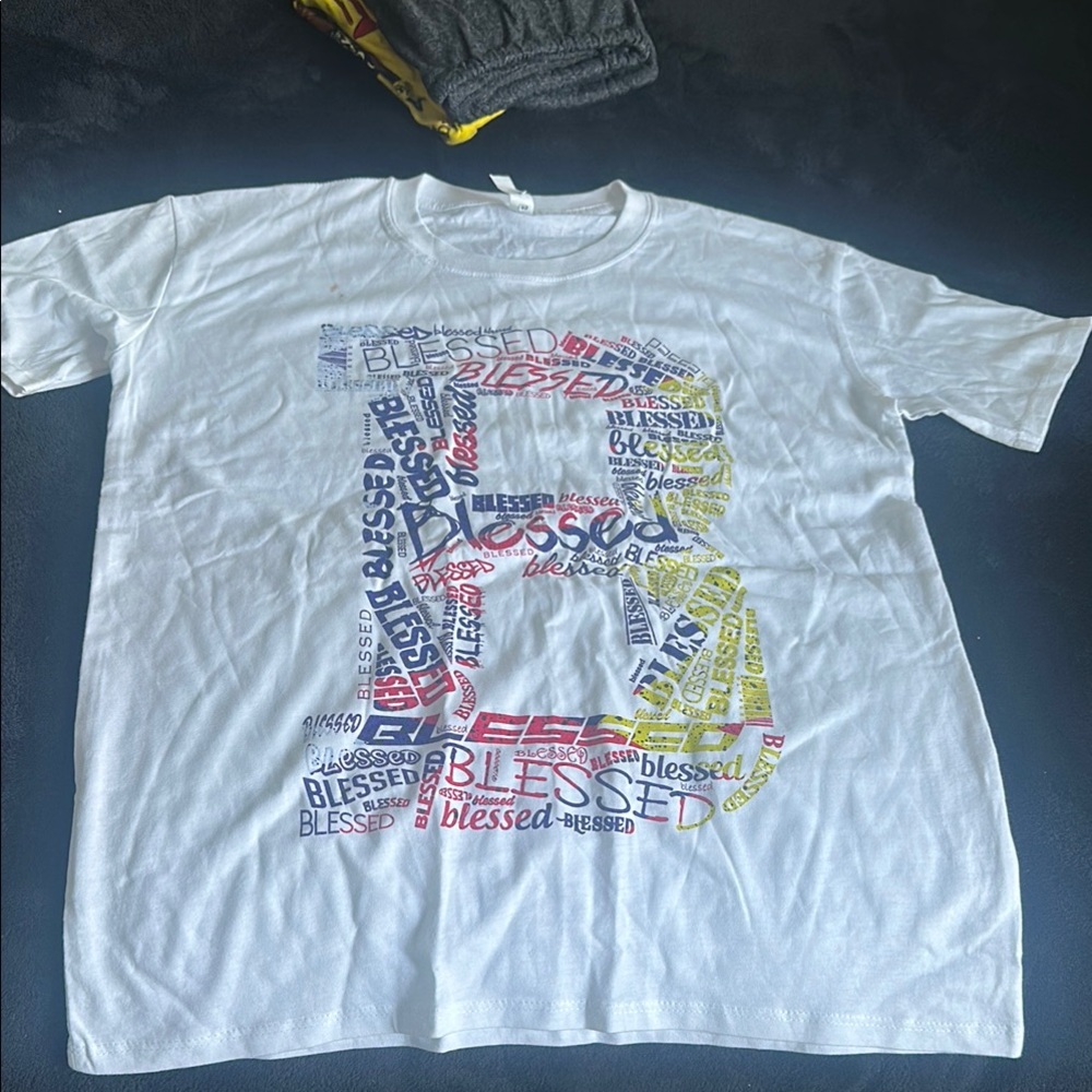 Blessed Graphic White T-Shirt